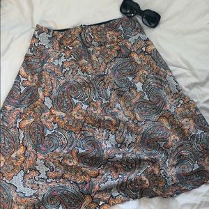Aline pattern skirt